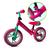 Bicicleta de Equilíbrio Sem Pedal Balance Aro 12 Infantil Rosa