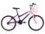 Bicicleta de Menina Infantil Passeio Aro 20 Wendy Cestinha Violeta, Rosa