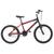 Bicicleta de Passeio Infantil Aro 20 Masc Wendy V-brake Vermelho cereja, Preto