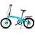 Bicicleta Dobrável Pliage Plus Two Dogs Aro 20 Shimano 7v Azul