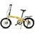 Bicicleta Dobrável Pliage Plus Two Dogs Aro 20 Shimano 7v Amarelo