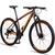 Bicicleta Dropp Z3 Aro 29 Câmbios Shimano 21 Marchas Freio a Disco Mecânico com Suspensão Preto, Laranja