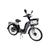 Bicicleta Elétrica Duos E-Maxx 350w Confortável Para Adultos Preto