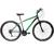 Bicicleta em Aço Carbono Prata e Preto Aro 29 18v Marchas Freio V-Brake - Xnova Verde