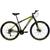 Bicicleta em Alumínio Aro 29 21v Marchas Shimano Freio Disco Suspensão com Trava - Xnova Preto, Amarelo