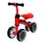 Bicicleta Equilibrio 4 Rodas Sem Pedal Bike Infantil 24kg Vermelho
