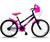 Bicicleta Feminina Aro 20 Bike Bella Infantil Preto