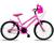 Bicicleta Feminina Aro 20 Bike Bella Infantil Rosa