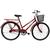 Bicicleta Feminina Aro 26 Genova Cairu 310754 Vermelho