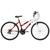 Bicicleta Feminina Aro 26 Ultra Bikes Bicolor Freio V-Brake Vermelho, Branco