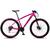 Bicicleta Feminina Aro 29 Dropp Rs1 24v Hidráulica Câmbio Shimano Acera Quadro P 15 Rosa, Preto