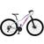 Bicicleta Feminina Aro 29 Mtb Absolute Hera 24v Freio a Disco Hidráulico Suspensao 80mm Estrada Cidade Branco, Rosa