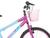 Bicicleta Feminina Infantil Passeio Aro 20 Wendy Com Cesta Azul, Rosa
