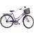 Bicicleta Feminina Monark Tropical Aro 26 Freios Contra-Pedal Violeta