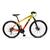 Bicicleta Fuji TKZ 21 Marchas Kit Shimano Tourney Quadro 17” em Alumínio Aro 29 Amarelo, Laranja