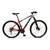 Bicicleta Fuji TKZ 21 Marchas Kit Shimano Tourney Quadro 17” em Alumínio Aro 29 Cinza, Vermelho
