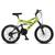 Bicicleta GPS Aro 20 Aero 21 Marchas Freios V-Brake em Aço Carbono - Colli Bike Amarelo neon