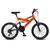 Bicicleta GPS Aro 20 Aero 21 Marchas Freios V-Brake em Aço Carbono - Colli Bike Laranja neon