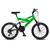 Bicicleta GPS Aro 20 Aero 21 Marchas Freios V-Brake em Aço Carbono - Colli Bike Verde neon