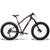 Bicicleta GTS Fat Bike Tsi 7 Aro 26 com Freio a Disco Hidráulico Cambio GTSM1 TSI 7 Marchas e Suspensão  GTS M1 I-Vtec FAT Preto fosco, Vermelho