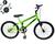 Bicicleta Aro 24 Masculina Rebaixada Idade 9 A 14 Anos - Wolf Bikes Verde