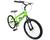 Bicicleta Aro 24 Feminina V-break Idade 9 A 14 Anos Verde