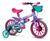 Bicicleta Infantíl Aro 12 Cecizinha Caloi Nathor - a Partir de 3 Anos com Rodinhas Roxo, Rosa, Verde