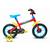 Bicicleta Infantil Aro 12 Jack Menino Com Rodinhas De Treinamento Verden Vermelho, Azul