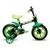 Bicicleta Infantil Aro 12 Track Bikes  Arco Iris Menino Verde, Preto