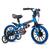 Bicicleta Infantil Aro 12 Veloz - Nathor Azul e Preto