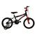 Bicicleta Infantil Aro 16 Athor Atx Masculino Bike Pto/verm Preto, Vermelho
