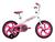 Bicicleta Infantil Aro 16 Caloi Ceci Branco e Rosa Branco, Rosa