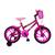 Bicicleta Infantil Aro 16 com Cesta Freio V-Brake Rosa