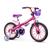 Bicicleta Infantil Aro 16 com Rodinhas Top Girls - Nathor Rosa
