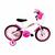 Bicicleta Infantil Aro 16 Feminina Missy Freio V-Brake Bike Criança Branco
