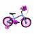 Bicicleta Infantil Aro 16 Feminina Missy Freio V-Brake Bike Criança Lilás bebê