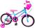 Bicicleta Infantil Aro 16 Feminina - Wolf Bike Azul claro