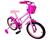 Bicicleta Aro 24 Feminina V-break Idade 9 A 14 Anos Rosa