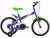 Bicicleta Infantil Aro 16 Houston Ludi  Roxo