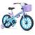 Bicicleta Infantil Aro 16 Rodinha Frozen Princesa Nathor Azul