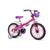 Bicicleta Infantil Aro 16 Rodinhas Menina Top Girls Nathor Rosa