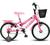 Bicicleta infantil Aro 16 South Nininha Cesto e Paralama meninas Rosa