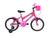 Bicicleta Infantil Aro 16 Status Belissima Rosa