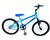 Bicicleta Infantil Aro 20 5 a 8 anos + Rodinha Lateral  - WOLF BIKE Azul claro