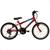 Bicicleta Infantil Aro 20 Athor Evolution Com Marcha 18 Velocidades Vermelho