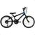 Bicicleta Infantil Aro 20 Athor Evolution Com Marcha 18 Velocidades Preto, Azul