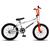 Bicicleta Infantil Aro 20 Bmx Freio V Brake Aro Aereo Branco, Laranja