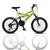 Bicicleta Infantil Aro 20 Colli Gps Bike Full Suspensão 21v Amarelo