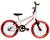 Bicicleta Aro 24 Feminina V-break Idade 9 A 14 Anos Branco, Vermelho