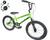 Bicicleta Infantil Aro 20 Cross Bmx + Rodinha Lateral - WOLF BIKE Verde